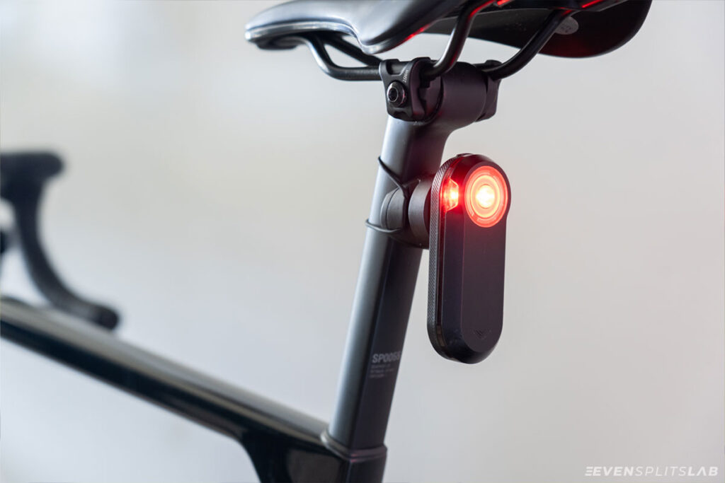 Garmin Varia bike radar mounted on a Canyon Ultimate SLX