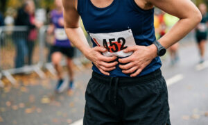 Runner having stomach issues during a run