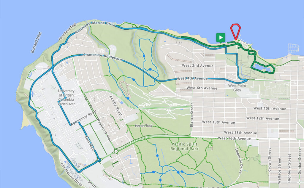 Olympic Triathlon - 2026 Vancouver T100 Course