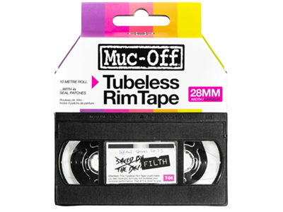Muc-Off tubeless rim tape roll with patches