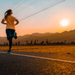 Runner on an easy zone 2 run