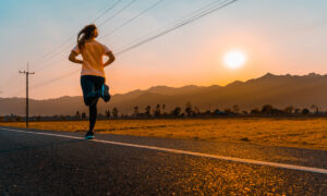 Runner on an easy zone 2 run